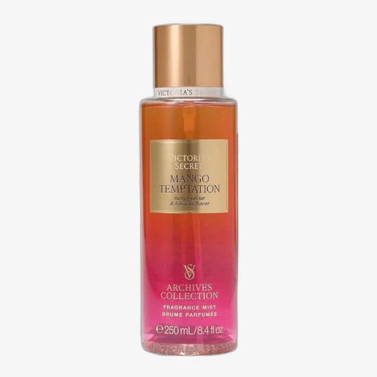 Close-up view of Victoria's Secret Mango Temptation Body Lotion