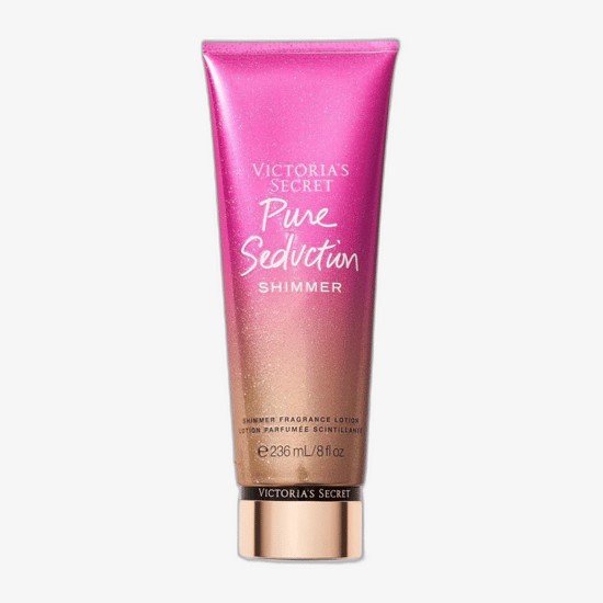 Bottle of Victoria's Secret Pure Seduction Body Lotion with moisturizing effect