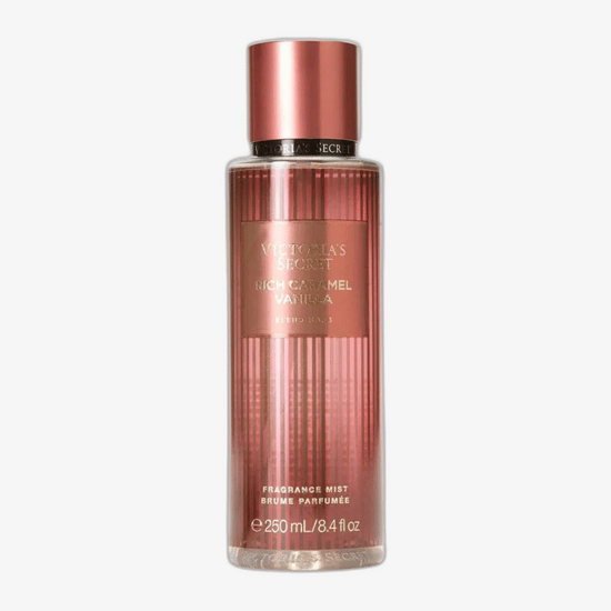 Bottle of Victoria's Secret Rich Caramel Vanilla Bodyspray
