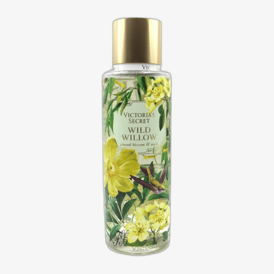 Бутылка Victoria's Secret Wild Willow Bodyspray с уникальным дизайном
