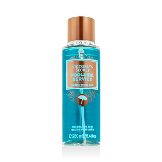 Bottle of Victoria's Secret Poolside Service Bodyspray capturing a gentle, summer atmosphere