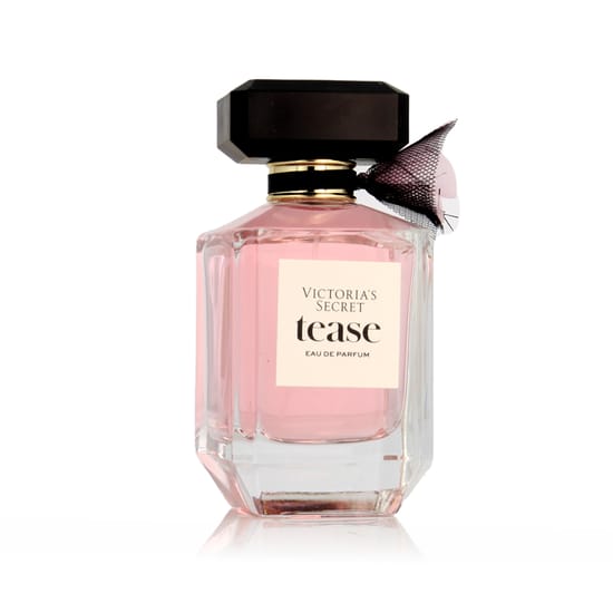 Close-up of Victoria's Secret Tease EDP perfume bottle