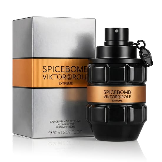 Оригинальная упаковка Viktor & Rolf Spicebomb Extreme EDP Бутылка Viktor & Rolf Spicebomb Extreme EDP крупным планом