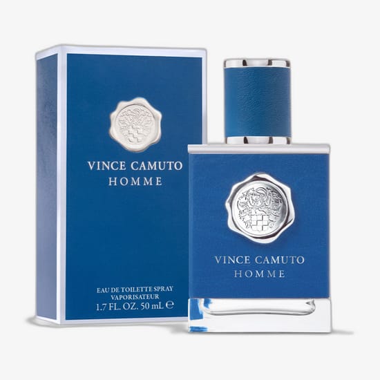 Vince Camuto Homme EDT parfüümi pakend Avatud pudel Vince Camuto Homme EDT