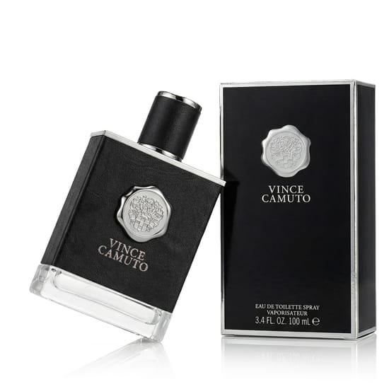 Оригинальная упаковка Vince Camuto for Men EDT Флакон Vince Camuto for Men EDT крупным планом