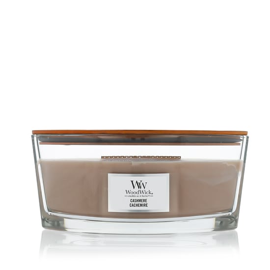 Elegant woodwick ellipse candles cashmere scented candle