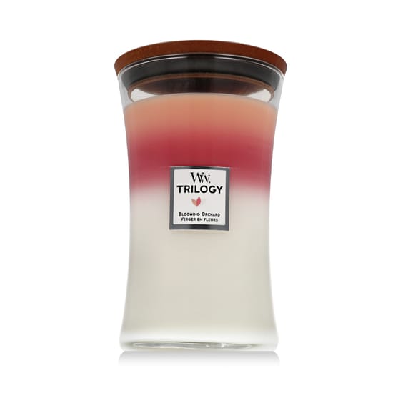 WoodWick Trilogy Large Hourglass Candles Scented candle Blooming Orchaid 610 g