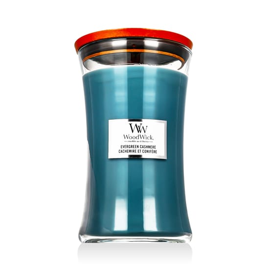 WoodWick Large Hourglass Candles Scented candle Evergreen Cashmere