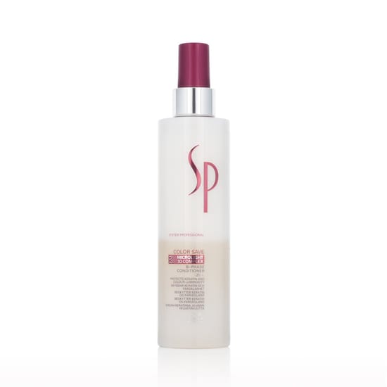 Wella sp color save bi-phase conditioner bottle close-up