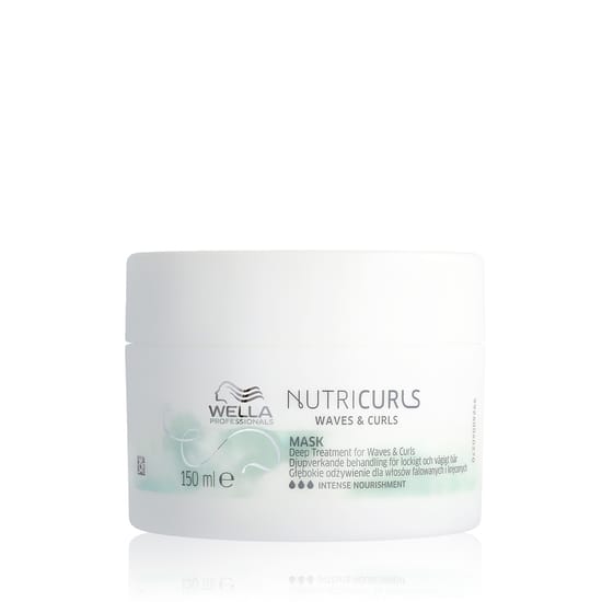 Wella NutriCurls sügavtraktementmask lainetele ja lokkidele minimalistlikus pakendis