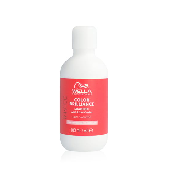 Bottle of Wella Invigo Color Brilliance Color Protection Shampoo