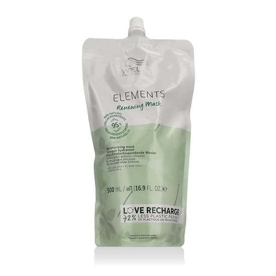 Банка маски Wella Elements Renewing с насыщенной текстурой