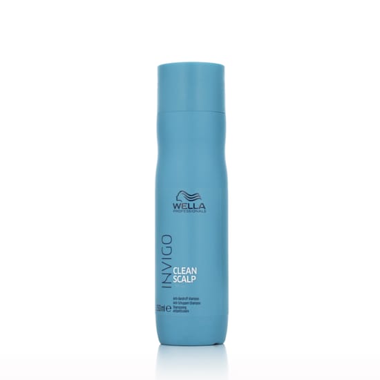Bottle of Wella Invigo Clean Scalp Anti-Dandruff Shampoo
