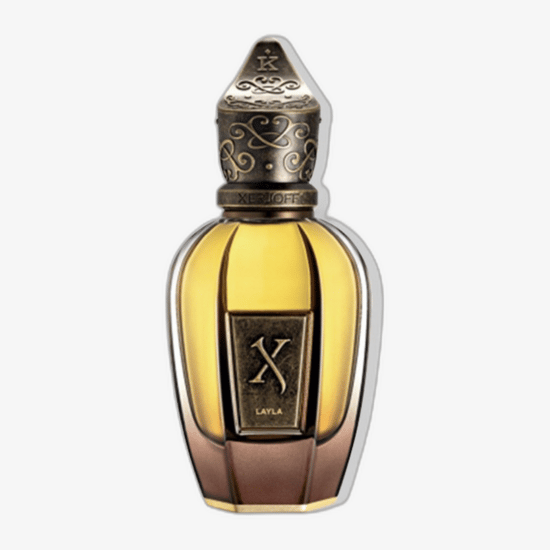 Бутылка парфюма Xerjoff Layla Parfum вблизи