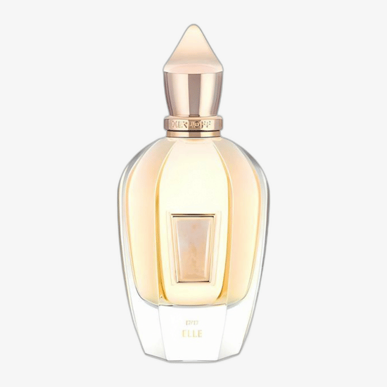 Элегантный флакон пробника Xerjoff XJ 17/17 Elle EDP крупным планом