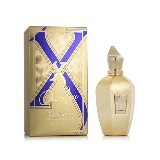 Xerjoff v accento overdose edp 100 ml - pudel ja pakend