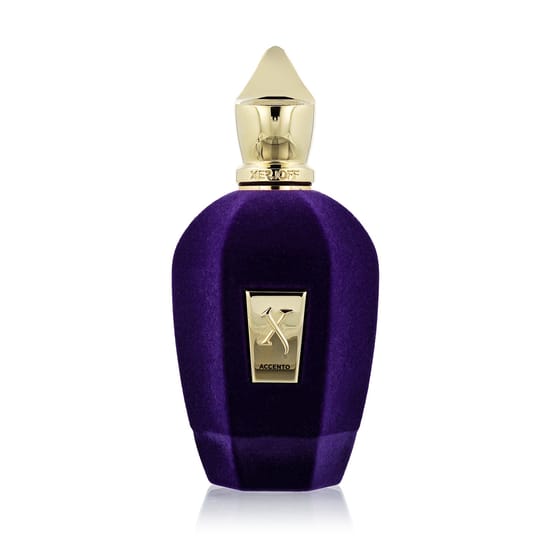Флакон Xerjoff V Accento EDP, отражающий его минимализм и изысканность
