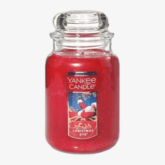 крупный план свечи Yankee Candle Classic Medium Jar Letters to Santa