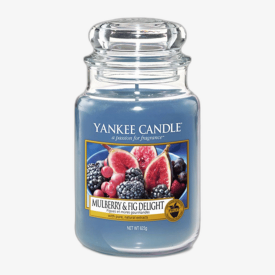 Свеча Yankee Candle Mulberry & Fig Delight в средней банке