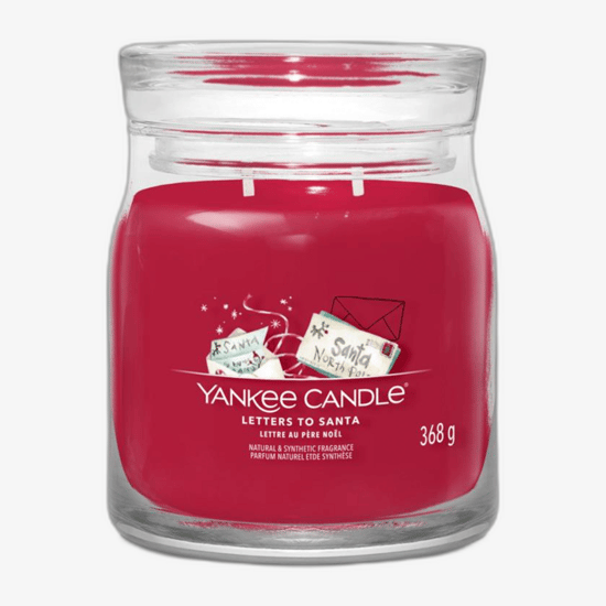 Yankee candle classic small jar candles letters to santa крупным планом