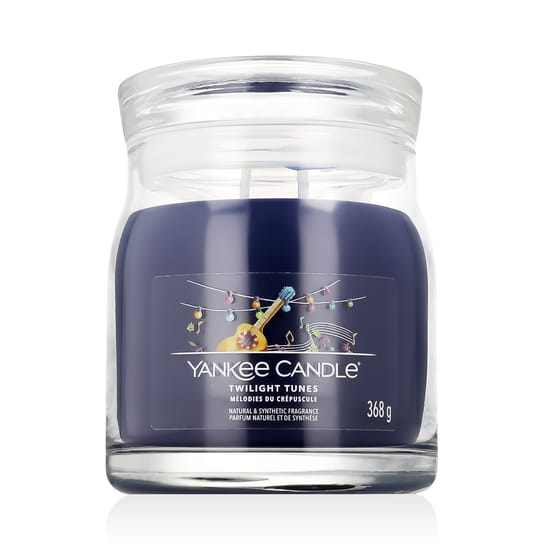 Keskmise suurusega purk aroomiküünlast Yankee Candle Twilight Tuns