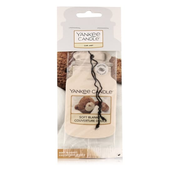 Yankee Candle Classic Car Jar Soft Blanket in an Elegant Setting