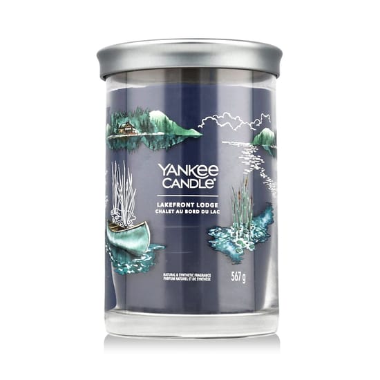 Yankee Candle Signature Tumbler Scented Candle Lakefront Lodge 567 g