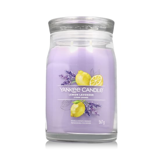 Yankee Candle Signature Scented candle Lemon Lavender 567 g