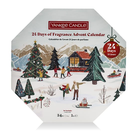 Уникальный адвент-календарь Yankee Candle Christmas Advent Calendar Wreath