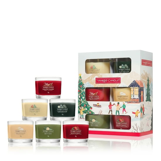 Yankee Candle 6 mini votiivküünla kinkekomplekt valgust ja aroomi loomiseks
