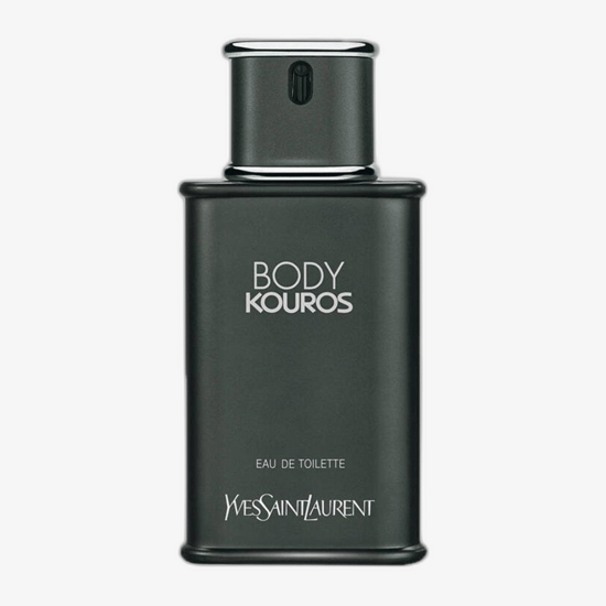 Bottle of Yves Saint Laurent Kouros Body EDT fragrance