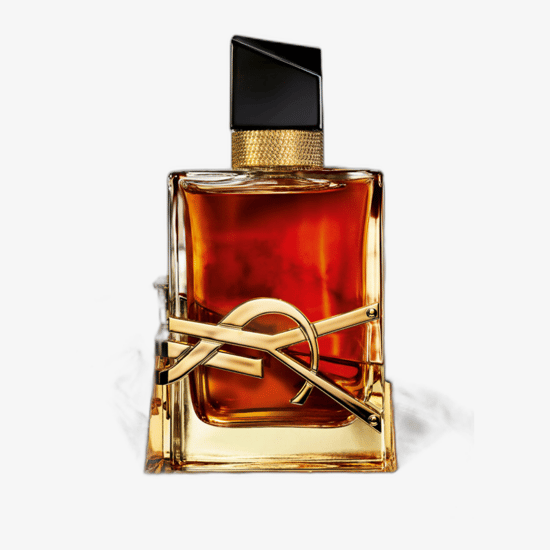 Bottle of Yves Saint Laurent Libre Le Parfum EDP in an elegant, minimalist design