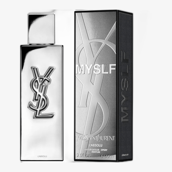 Elegant bottle of Yves Saint Laurent MYSLF L’Absolu Parfum