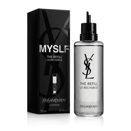 Refined bottle of Yves Saint Laurent MYSLF Le Parfum