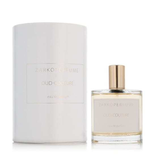 Close-up of Zarkoperfume Oud-Couture EDP bottle