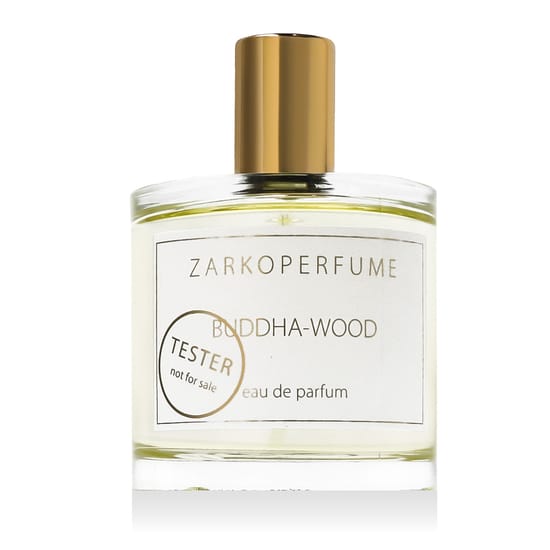Элегантный флакон ZarkoPerfume BUDDHA-WOOD EDP фотография крупным планом