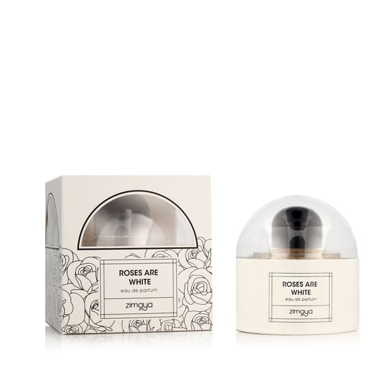 Zimaya roses are white edp pudel lähedalt