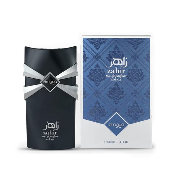 Zimaya zahir cobalt eau de parfum 100 ml pudel