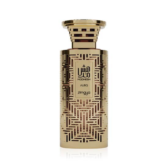 Бутылка парфюма Zimaya Modhesh Aura EDP крупным планом