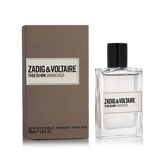 Флакон Zadig & Voltaire This Is Him! Undressed EDT элегантного дизайна