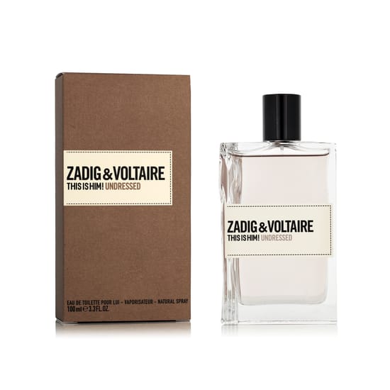 Elegant bottle of Zadig & Voltaire This Is Him! Undressed