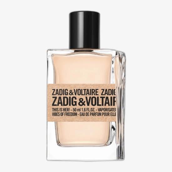 Zadig & Voltaire This is Her! Vibes of Freedom EDP avatud pudeli detail