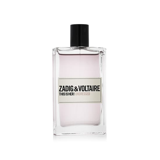 Stylish bottle of Zadig & Voltaire This Is Her! Undressed EDP with minimalist design