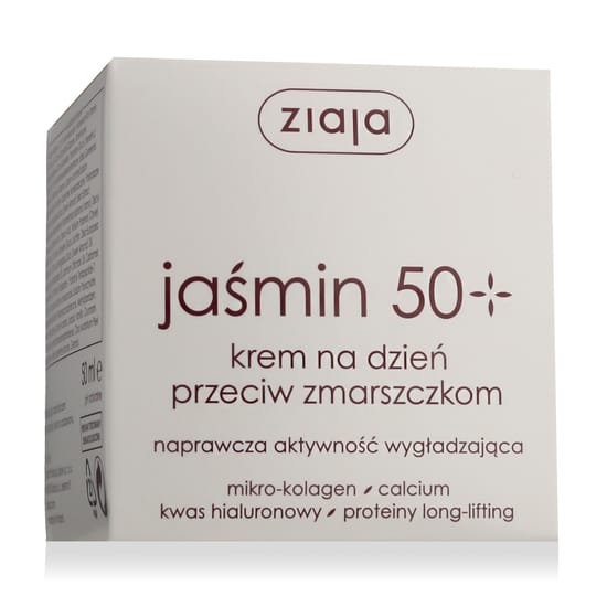 Ziaja Jasmine Anti-Wrinkle Day Cream SPF 50 ml Jar