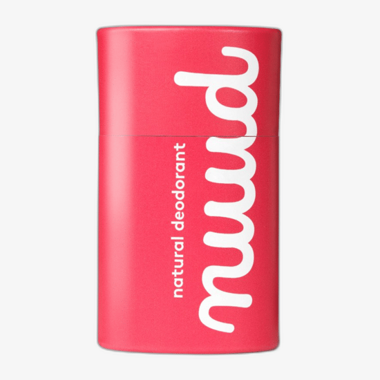 Packaging of nuud natural deodorant