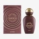 Original packaging of La Fede Choco Brown EDP Close-up image of La Fede Choco Brown EDP bottle