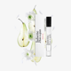 Close-up of juliette has a gun pear inc edp miniature bottle