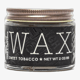 Close-up of 18.21 man made hair wax - sweet tobacco product