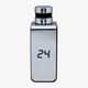 Elegant bottle of 24 Elixir Platinum EDP close-up