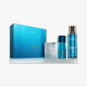 Elegant packaging of Al Haramain Amber Oud Aqua Dubai EP Set